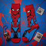 Socks - Marvel - Spider-Man Classic Suit Dynamic Pose Crew Socks (1 Pair)