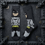 Socks - DC Comics - Batman Full Body Grey Suit Crew Socks (1 Pair)