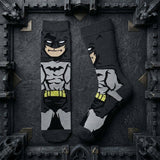 Socks - DC Comics - Batman Full Body Grey Suit Crew Socks (1 Pair)