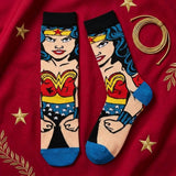 Socks - DC Comics - Wonder Woman Full Body Classic Pose Crew Socks (1 Pair)
