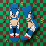 Socks - Sonic - Sonic Classic Blue Crew Socks (1 Pair)