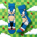 Socks - Sonic - Sonic Classic Blue Crew Socks (1 Pair)