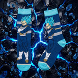 Socks - Dragon Ball - Vegeta Super Saiyan Blue Pose Crew Socks (1 Pair)