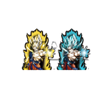 3D Lenticular Sticker - Dragon Ball - Goku (Super Saiyan Blue)