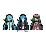 3D Lenticular Sticker - Vocaloid - Hatsune Miku (Green Onion)