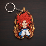 PVC Keychain - Dragon Ball - Gogeta Super Saiyan 4 (Red Jacket)