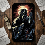 ID Card Badge Holder - Scream - Ghostface holding knife and phone