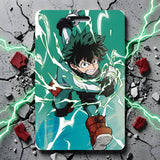 ID Card Badge Holder - My Hero Academia - Izuku Midoriya in action