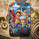 ID Card Badge Holder - One Piece - Straw Hat Pirates crew Dynamic Luffy Chopper Barrels