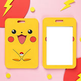 ID Card Badge Holder - Pokemon - Pikachu Happy Face Pokeball