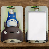 ID Card Badge Holder - My Neighbor Totoro (Studio Ghibli) - Totoro Stacked With Chibi Totoro