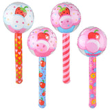 Inflatable Toy - Cupcake Lollipop 36 Inch (Random Design)