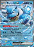 Card Keychain - Pokémon - Blastoise ex