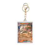 Card Keychain - Pokémon - Ninetales ex Illustration Rare