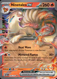 Card Keychain - Pokémon - Ninetales ex Illustration Rare