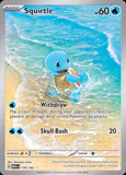 Card Keychain - Pokémon - Squirtle basic Illustration Rare (170/165)
