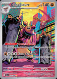 Card Keychain - Pokémon - Conkeldurr basic Full Art Secret Rare