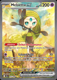 Card Keychain - Pokémon - Meloetta ex Full Art, Secret Rare