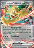 Card Keychain - Pokémon - Team Rocket's Persian ex