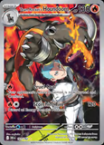 Card Keychain - Pokémon - Team Rocket's Houndoom Stage 1