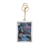 Card Keychain - Pokémon - Team Rocket's Weezing Full Art Secret Rare