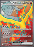 Card Keychain - Pokémon - Moltres ex Team Rocket's full art secret rare