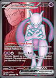 Card Keychain - Pokémon - Team Rocket's Mewtwo ex Special Illustration Rare