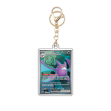 Card Keychain - Pokémon - Team Rocket's Crobat ex Secret Rare, Full Art Trainer