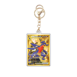 Card Keychain - Pokémon - Cynthia's Garchomp ex Gold Secret Rare