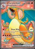 Card Keychain - Pokémon - Charizard ex Secret Rare