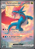 Card Keychain - Pokémon - Salamence ex Secret Rare / Full Art (187/159)
