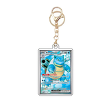 Card Keychain - Pokémon - Blastoise ex Secret Rare