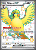 Card Keychain - Pokémon - Pidgeot ex Full Art, Special Illustration Rare