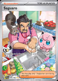 Card Keychain - Pokémon - Skwovet, Jigglypuff, Rowlet Supporter Trainer Full Art Supporter