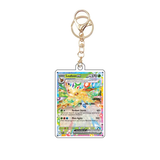 Card Keychain - Pokémon - Leafeon ex Tera Type, promo card