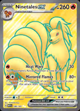 Card Keychain - Pokémon - Ninetales ex Full Art Secret Rare