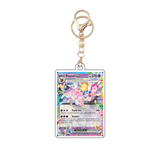Card Keychain - Pokémon - Espeon ex Tera type, crystal art