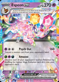 Card Keychain - Pokémon - Espeon ex Tera type, crystal art