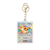 Card Keychain - Pokémon - Eevee ex Tera type