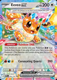 Card Keychain - Pokémon - Eevee ex Tera type