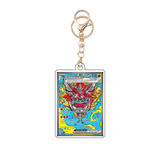 Card Keychain - Pokémon - Hearthflame Mask Ogerpon ex Full Art, Secret Rare