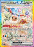 Card Keychain - Pokémon - Eevee ex Tera Type Secret Rare Full Art