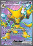 Card Keychain - Pokémon - Alakazam ex Special Illustration Rare (SIR)
