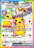 Card Keychain - Pokémon - Pikachu ex Special Illustration Rare (SVP Promo)