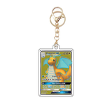 Card Keychain - Pokémon - Dragonite GX Secret Rare Golden Full Art
