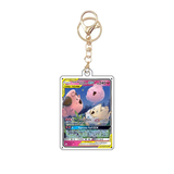 Card Keychain - Pokémon - Togepi & Cleffa & Igglybuff Tag Team GX