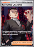 Card Keychain - Pokémon - Giovanni Supporter Special Illustration Rare