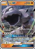 Card Keychain - Pokémon - Onix GX 36/68
