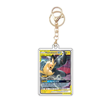 Card Keychain - Pokémon - Pikachu & Zekrom Tag Team GX 33/181