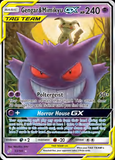 Card Keychain - Pokémon - Gengar & Mimikyu Tag Team GX #290